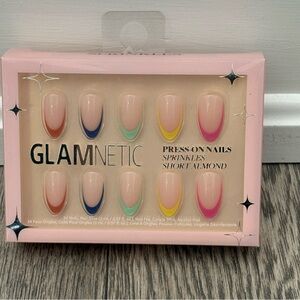 Glamnetic Press-On Nails - Multicolor Almond